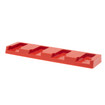 48 Tools BH-MIL-RED-04 Red Battery Holder For Milwaukee 18V Batteries