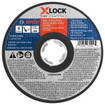 Bosch TCWX1S500 5 In. X .045 In. X-LOCK Arbor Type 1A (ISO 41) 60 Grit Fast Metal/Stainless Cutting Abrasive Wheel