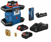 Bosch GRL4000-80CHK 18V REVOLVE4000 Connected Self-Leveling Horizontal Rotary Laser Kit With (1) CORE18V 4.0 Ah Compact Battery