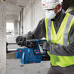 Bosch GBH18V-26K24GDE 18V EC Brushless SDS-plus Bulldog 1 In. Rotary Hammer Kit With Dust Collection Attachment