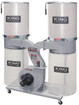 King Industrial KC-4045C/KDCF-3500 Dust Collector, 3 HP, 220V, 2280CFM W/Canister Filter