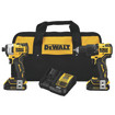 Dewalt DCK279C2 ATOMIC 20V MAX Brushless Cordless 1/2 In. Hammer Drill/Driver And 1/4 In. Impact Driver KIT