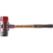 Halder 3026.060 SIMPLEX Soft-face Mallets, With Cast Iron Housing And High-quality Wooden Handle