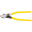 Klein D2000-49 Diagonal Cutting Pliers, Angled Head, 9-Inch
