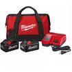 Milwaukee 48-59-1880RCC M18 HIGH OUTPUT XC8.0/6.0 Starter Kit With Bag