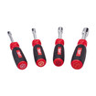 Milwaukee 48-22-2404 4 Pc Hollow Shaft SAE Nut Driver Set