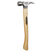 Stiletto TI16MC 16 Oz Titanium Milled Face Hammer With 18 In. Curved Hickory Handle