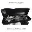 King Industrial KC-15HS-VS 15 In. Variable Speed Drill Press