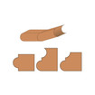 Dimar 156R8-55 2 In. Carbide Tipped Canoe Bit With Ball Bearing