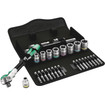 Wera 05004049001 8100 SB 9 Zyklop Speed Ratchet Set, 3/8 In. Drive, Imperial, 29 Pieces