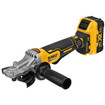 Dewalt DCG413FR2 5 In. 20V MAX XR Flathead Paddle Switch Small Angle Grinder Kit With Kickback Brake