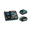 Makita T-04064 40V MAX XGT (4.0 Ah) Li-Ion Battery, Rapid Charger, And LXT Charging Adapter
