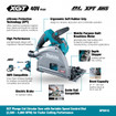 Makita SP001GZ05 40V MAX XGT Li-Ion BL 6-1/2 In. Plunge Cut Circular Saw With Brushless Motor & AWS