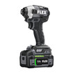 Flex FX1371A-2B 1/4" Quick Eject Hex Impact Driver With Multi-Mode Kit