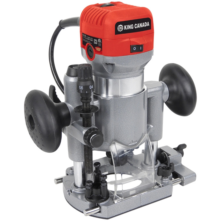 King Canada 8366K 1-1/4HP Variable Speed Router Combo Kit