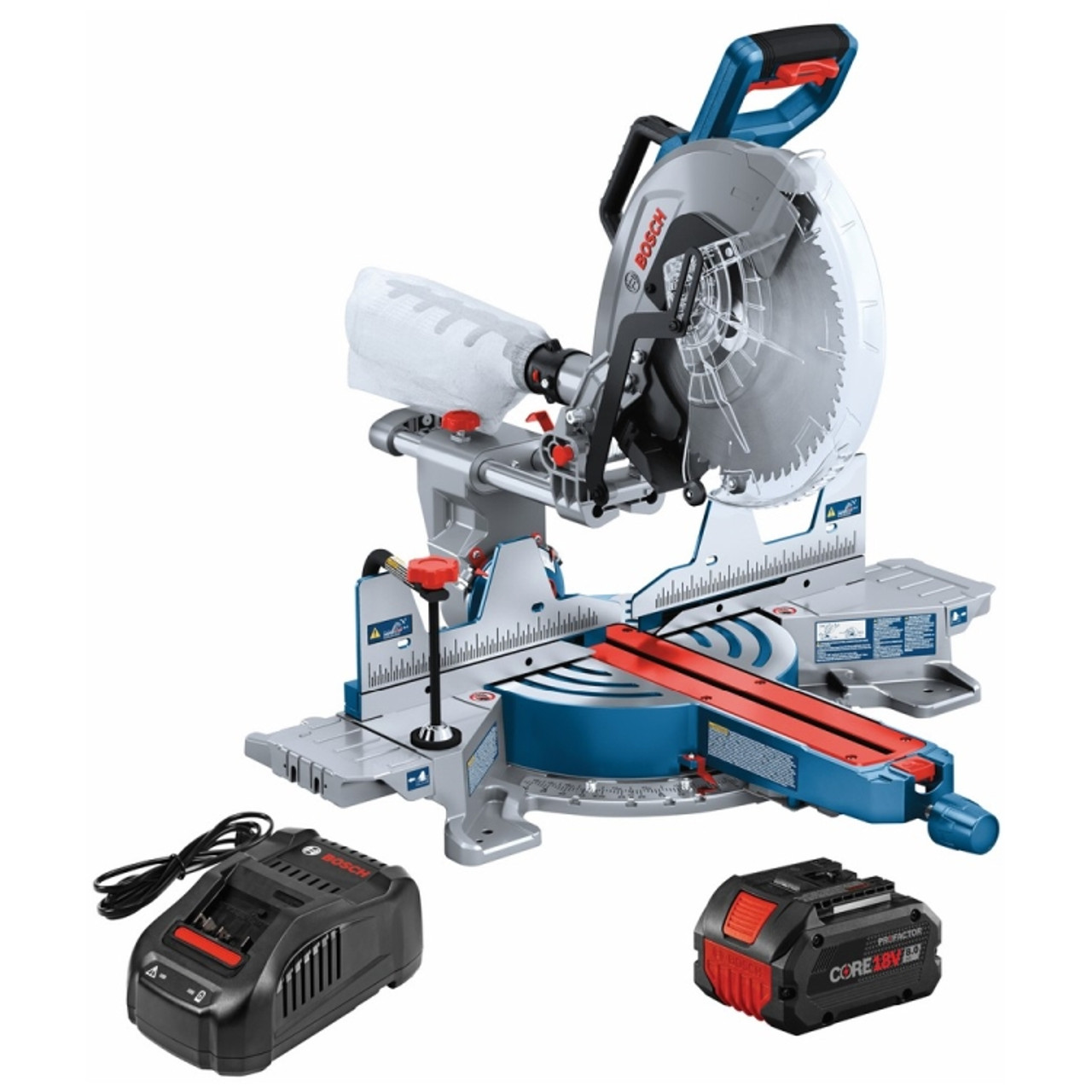 Bosch GCM18V 12SDN14 18V 12 In. Slide Miter Saw Kit