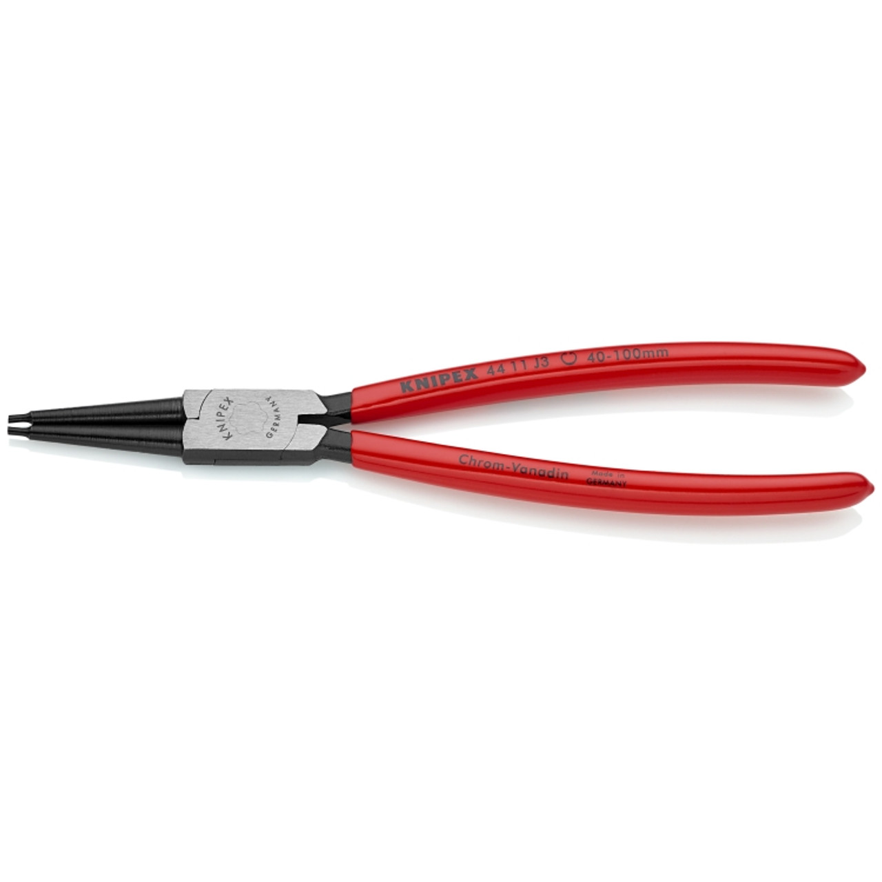 Knipex 4411J3 9 in. Internal Snap Ring Pliers-Forged Tips