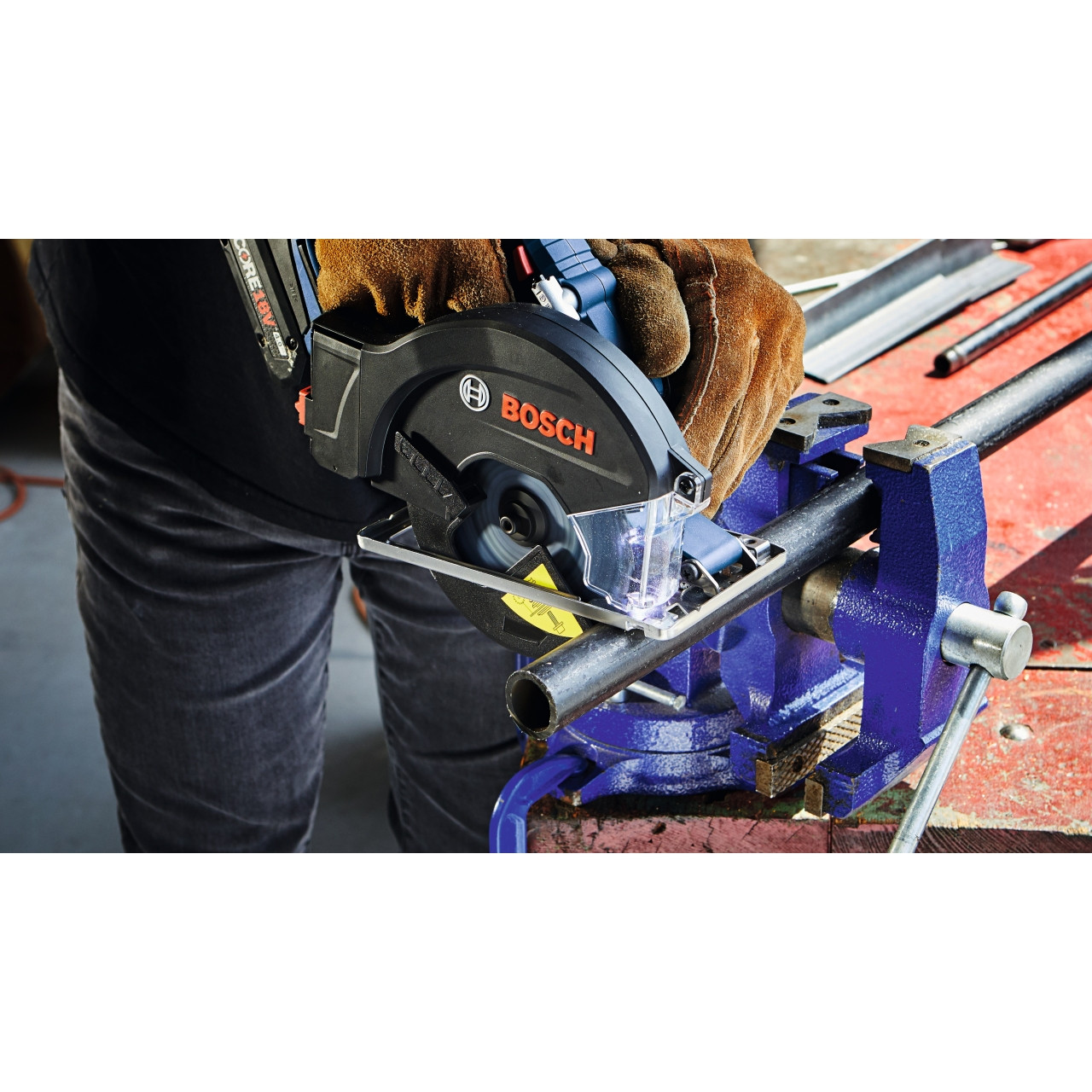 Bosch GKM18V-20N 18V 5-3/8 In. Metal-Cutting Circular Saw (Bare Tool)