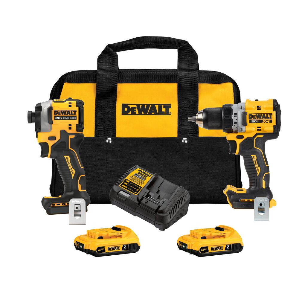 Dewalt DCK2051D2 20V MAX XR Brushless Cordless Drill and Impact