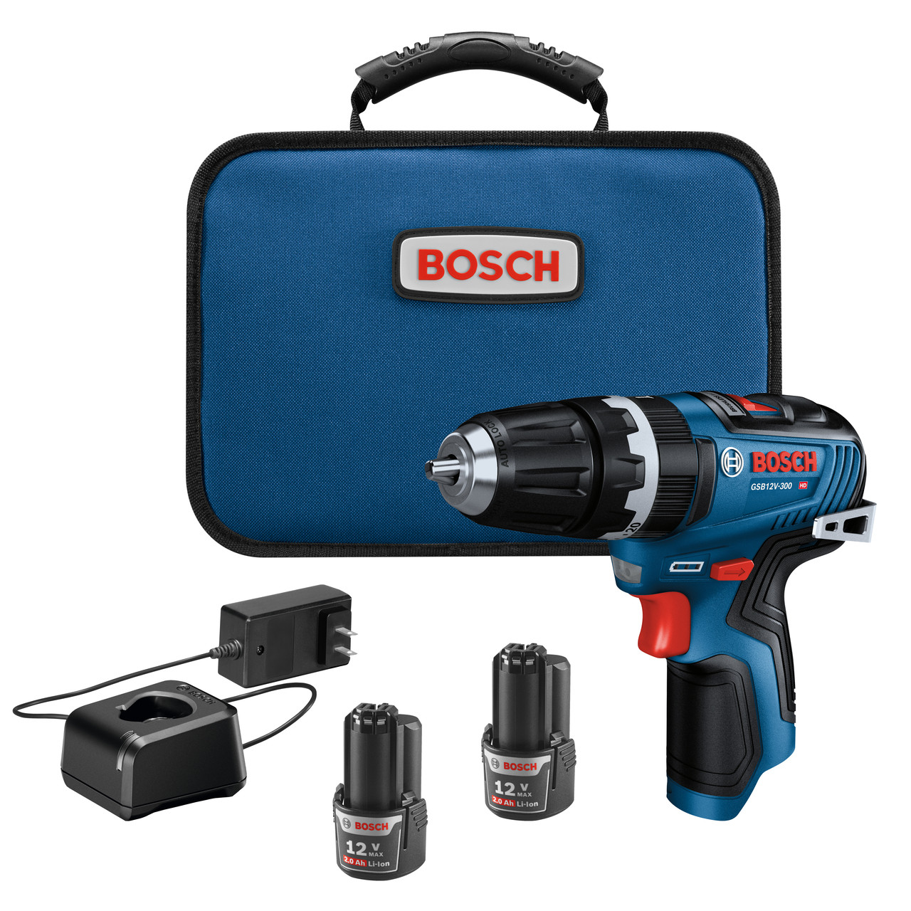 Bosch GSB12V-300B22 12V Max Brushless 3/8 Hammer Drill/Driver