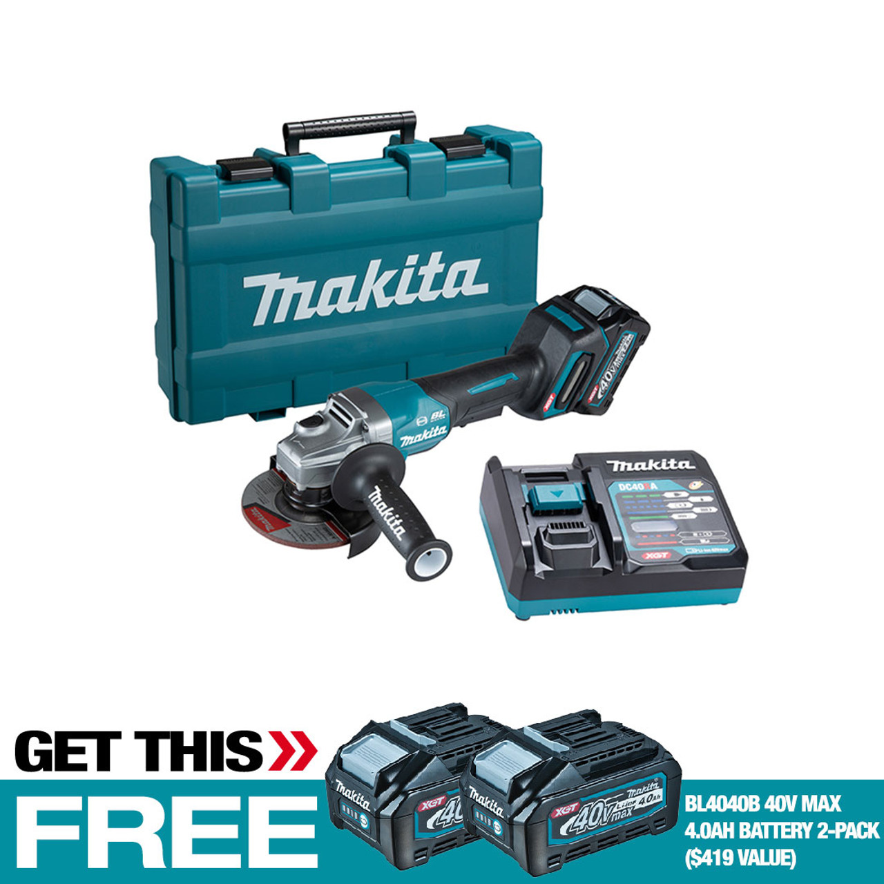 Makita XGT 40V max 4Ah Battery