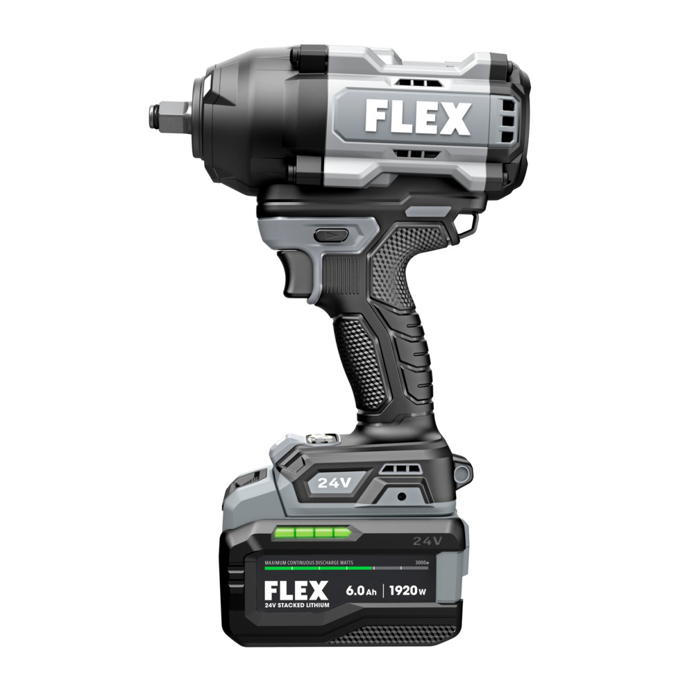 Flex FX14721H 24V 1/2" High Torque Impact Wrench StackedLithium Kit