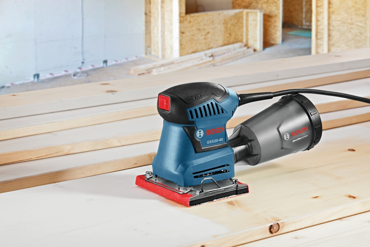 Bosch GSS20 40 1 4 Sheet Orbital Finishing Sander