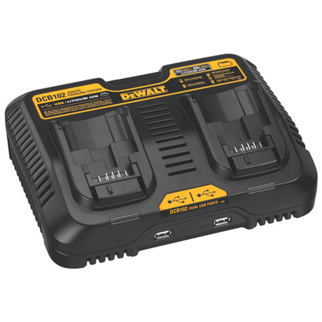 Dewalt DCB102 12V 20V MAX Jobsite Charging Station