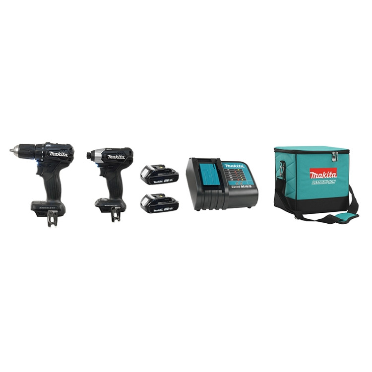 Makita DLX2220SYB 18V LXT Sub-Compact Tool Combo Kit