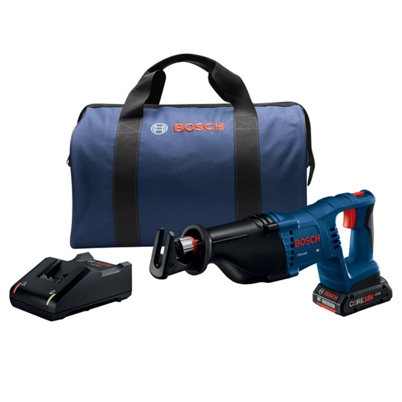 Bosch CRS180 B15 18V 1 1 8 In. D Handle Reciprocating Saw Kit With 1 CORE18V 4.0 Ah Compact Battery