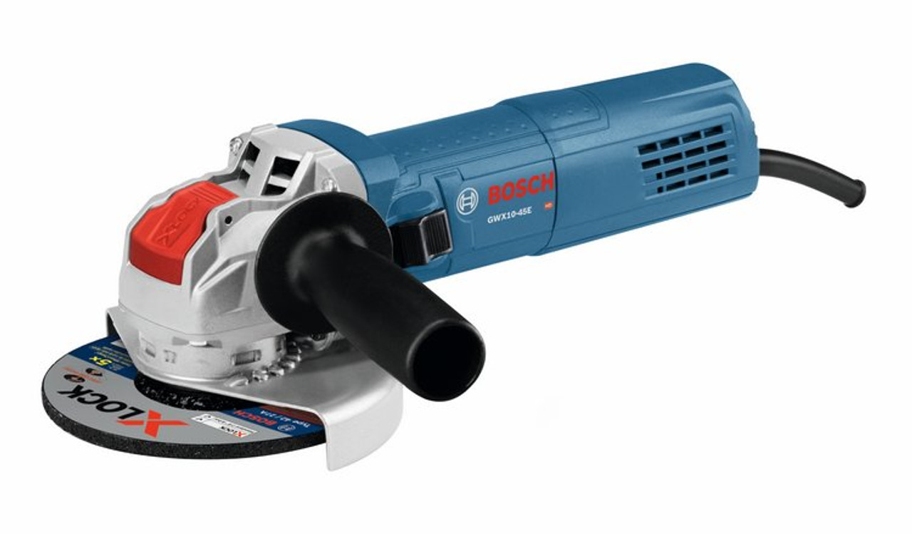 Bosch GWX10 45E 4 1 2 In. X LOCK Ergonomic Angle Grinder