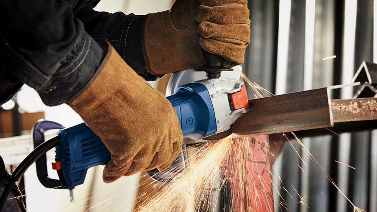 Bosch GWX10 45PE 4 1 2 In. X LOCK Ergonomic Angle Grinder With