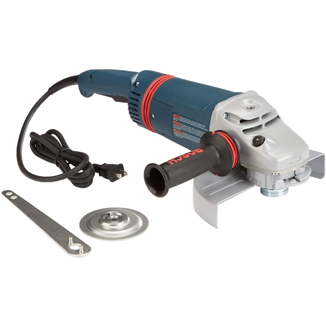 Bosch 1893 6 9 In. 15 A Large Angle Grinder With Rat Tail Handle