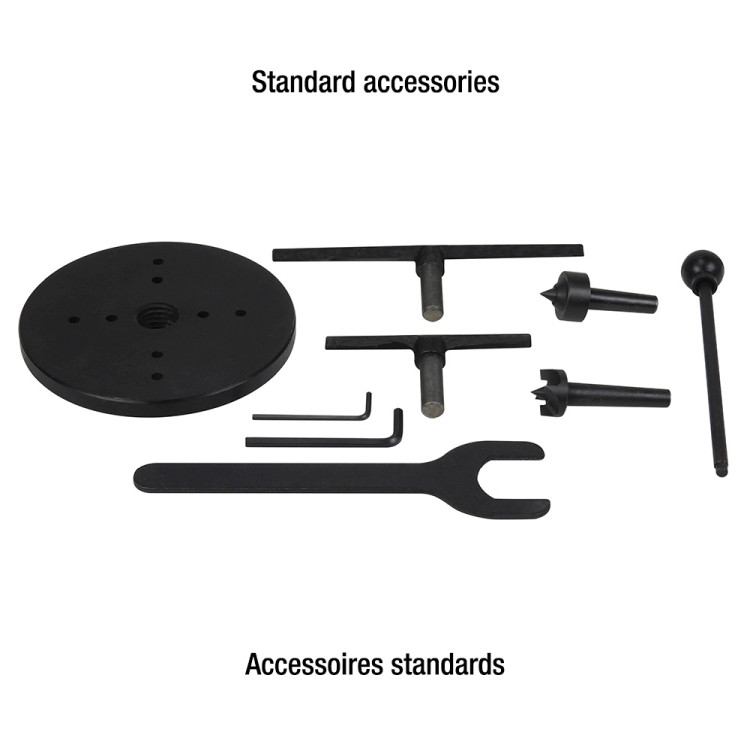 King Industrial KWL813VS 8 In. X 13 In., Variable Speed Wood Lathe