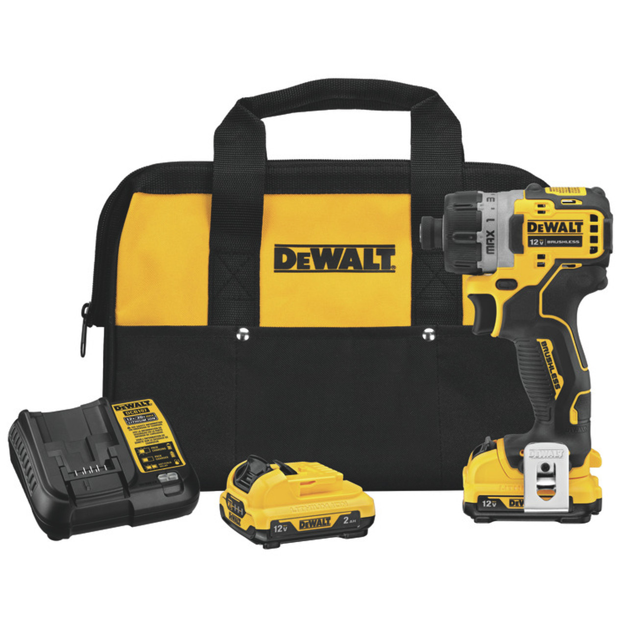 Dewalt DCF601F2 XTREME 12V MAX Brushless 1/4 In. Cordless Screwdriver Kit