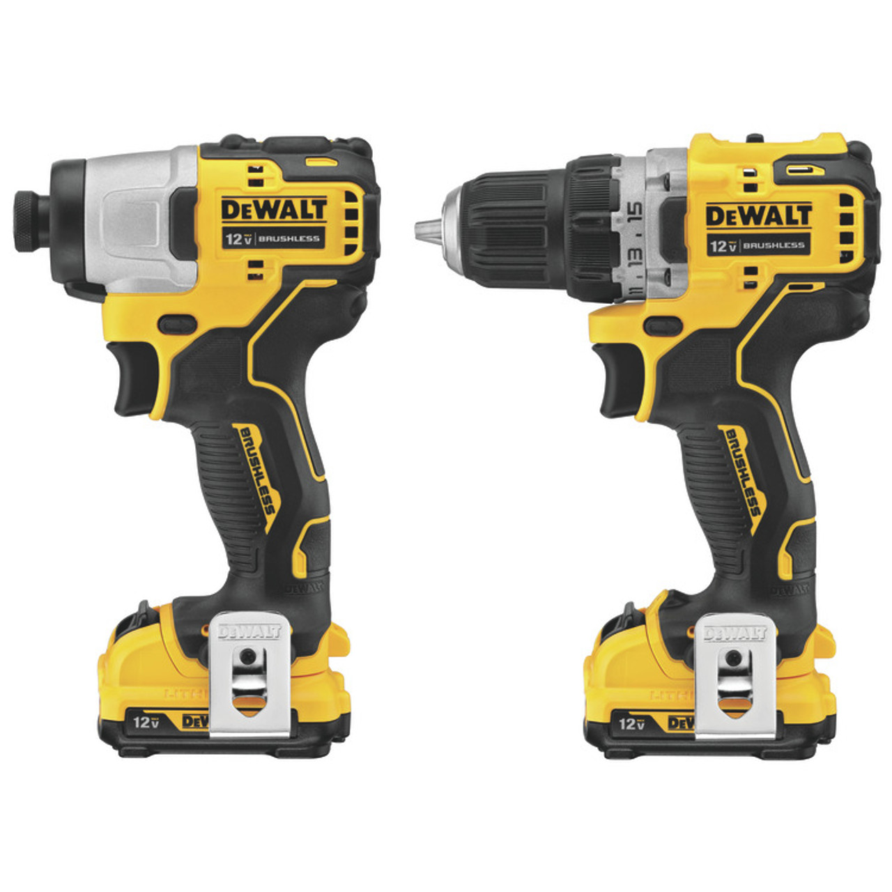 Dewalt DCK221F2 XTREME 12V MAX Brushless Cordless Drill & Impact