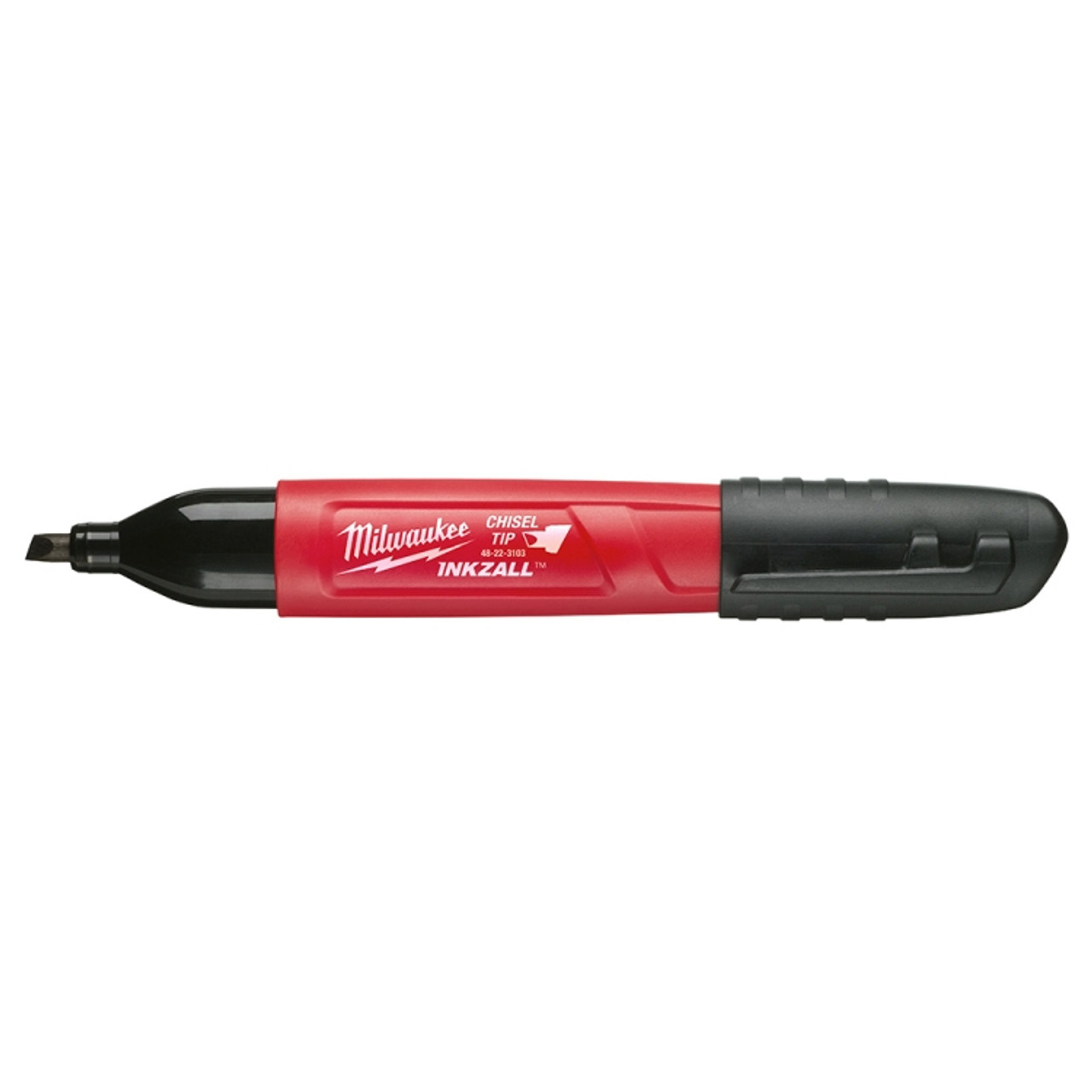 Milwaukee 48-22-3103 INKZALL Medium Chisel Black Marker