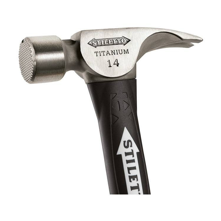Boss Hammers BH12TIHI16M 12 Oz Milled Face Hammer With Hickory Handle - View #5