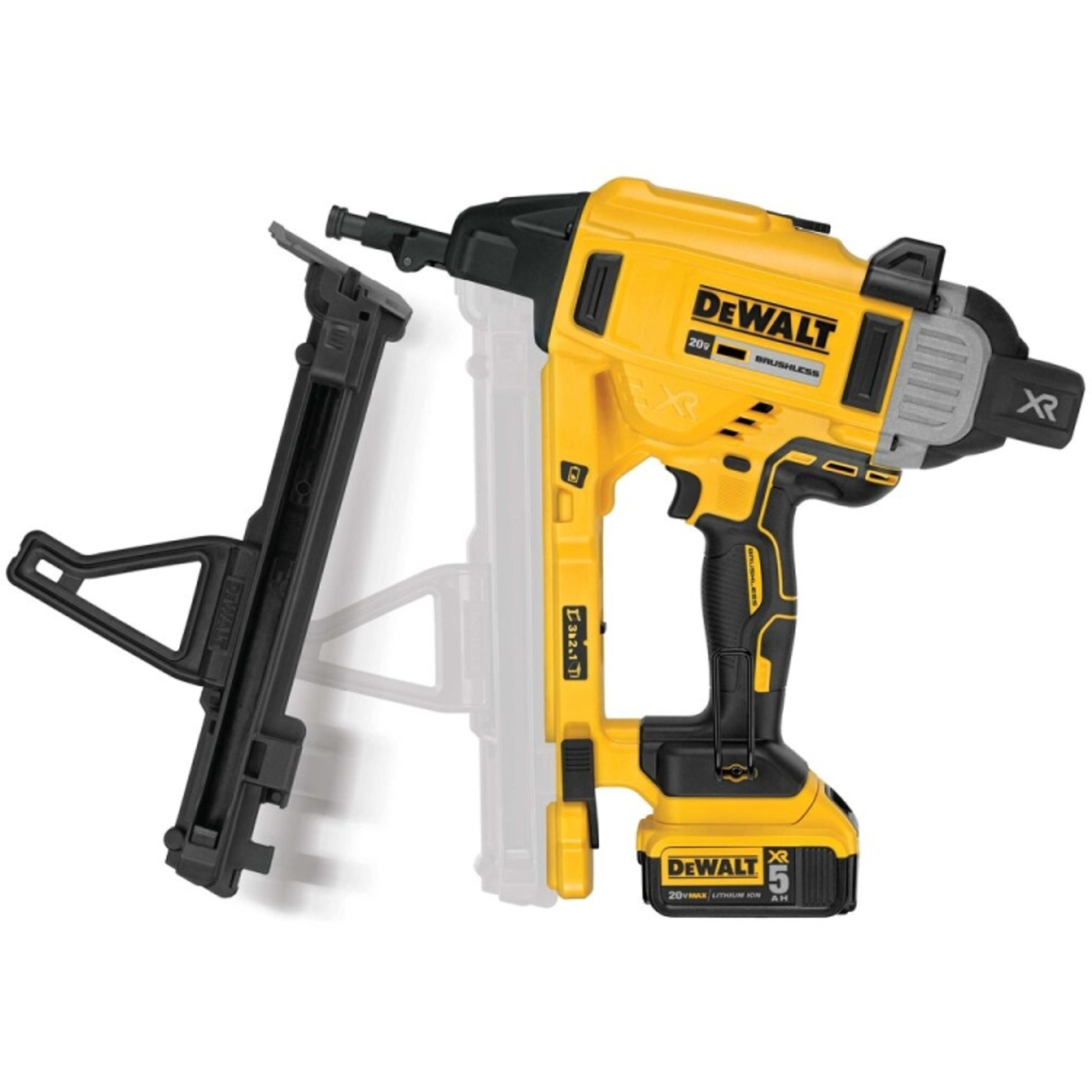 Dewalt DCN891P2 1 In. Magazine Cordless Concrete Nailer Kit