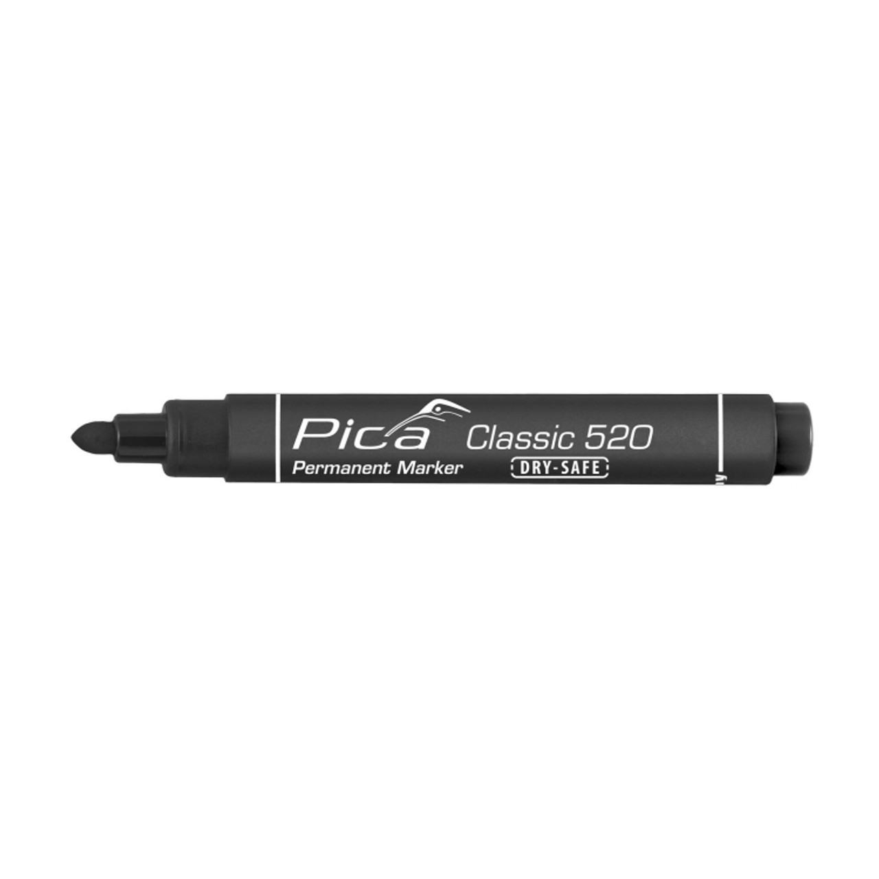 PICA 900/46 Solid Gel Crayon Tip Type, Black Color Board Marker