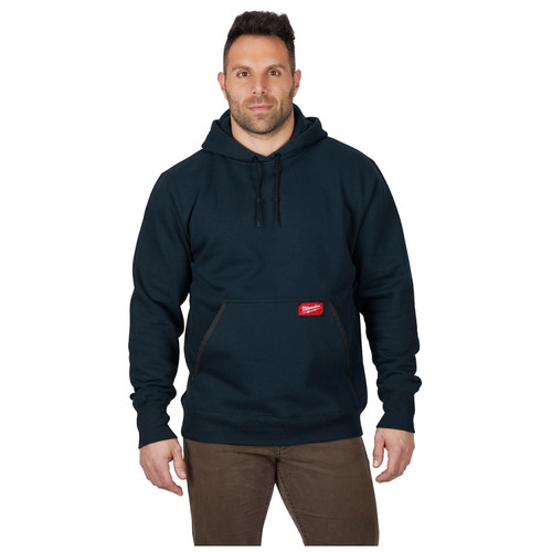 Milwaukee 350BL HEAVY DUTY Pullover Hoodie Blue L