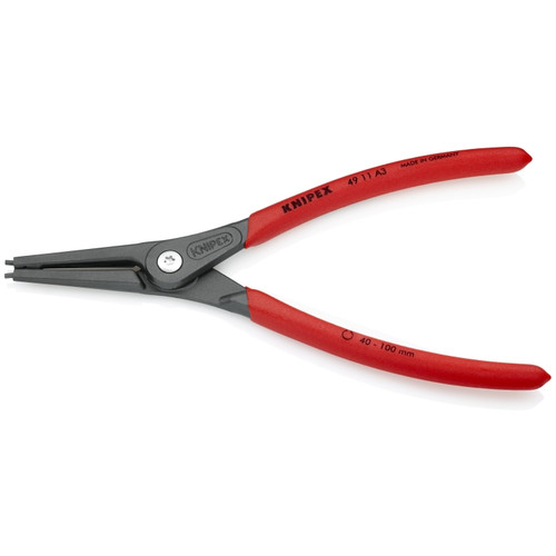 Knipex 4911A3 9 in. External Precision Snap Ring Pliers