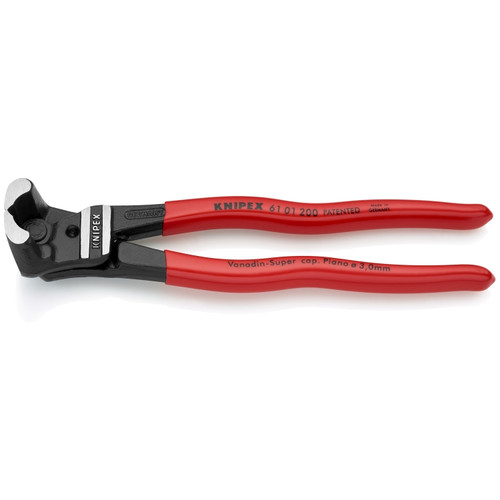 Knipex 6101200 8 in. High Leverage Bolt End Cutting Nippers