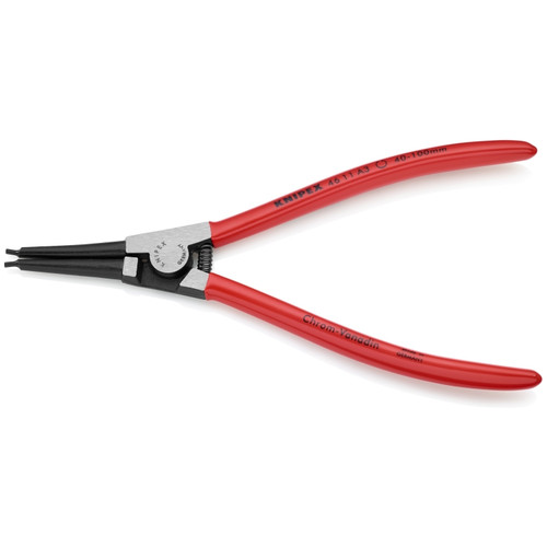 Knipex 4611A3 8 1/4 in. External Snap Ring Pliers-Forged Tips