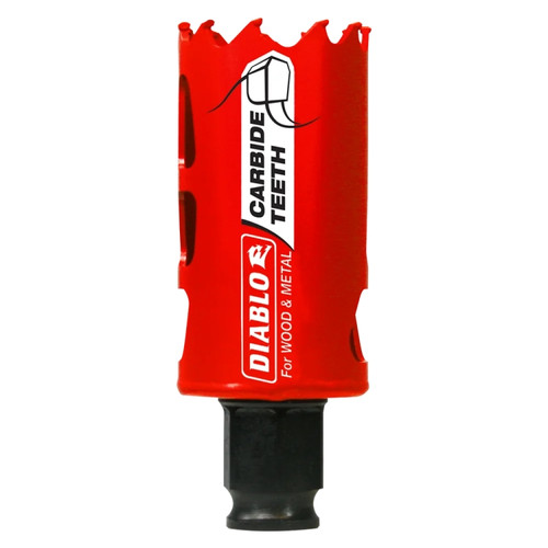 Diablo DHS1500CT 1-1/2 In. (38mm) Carbide-Tipped Wood & Metal Holesaw