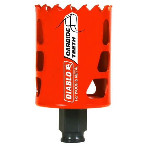 Diablo DHS2000CT 2 In. (51mm) Carbide-Tipped Wood & Metal Holesaw
