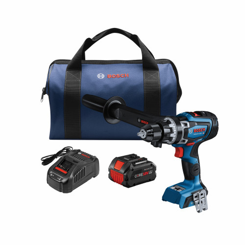 Bosch GSB18V-1330CB14 PROFACTOR 18V Connected-Ready 1/2 In. Hammer Drill/Driver Kit With (1) CORE18V 8.0 Ah PROFACTOR Performance Battery