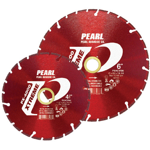 Pearl PX4CW07 Xtreme PX-4000 Diamond Wheel 7 x .060 x 5/8, DIA, 7/8 