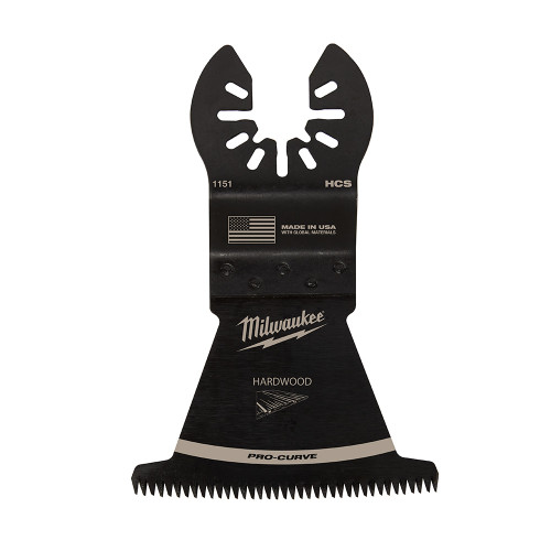 Milwaukee 49-25-1153 Milwaukee OPEN-LOK 2-1/2 in. HCS Japanese Tooth Pro-Curve Hardwood Blade 3Pk