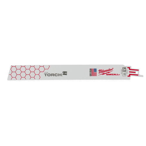 Milwaukee 48-00-5788 9 in. 18 TPI THE TORCH SAWZALL Blade 5PK